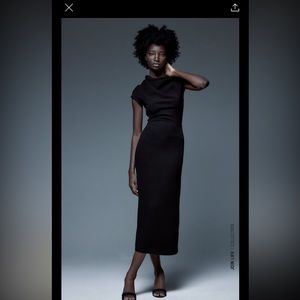 Zara Draped Sheath Dress
